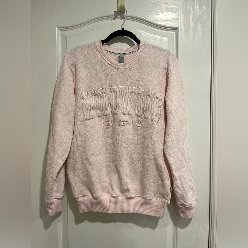 Raowear pink knitted sweatshirt